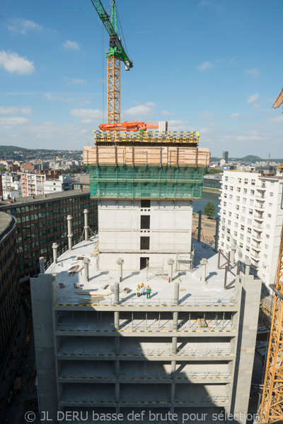 tour des finances à Liège